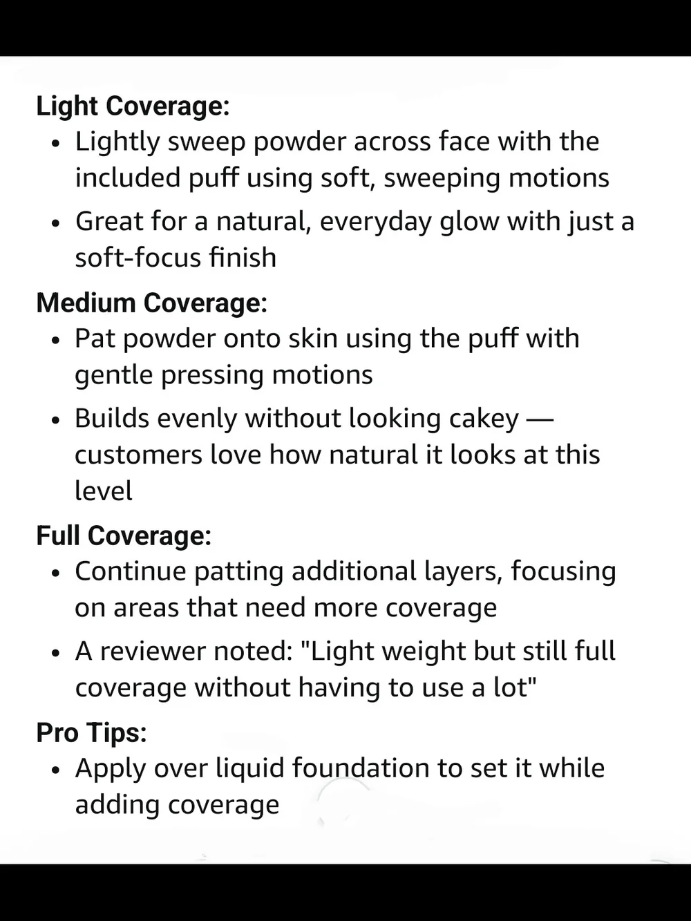 FLOWER Light Illusion Perfecting Powder — Sable 0.28oz BNIB Discontinued